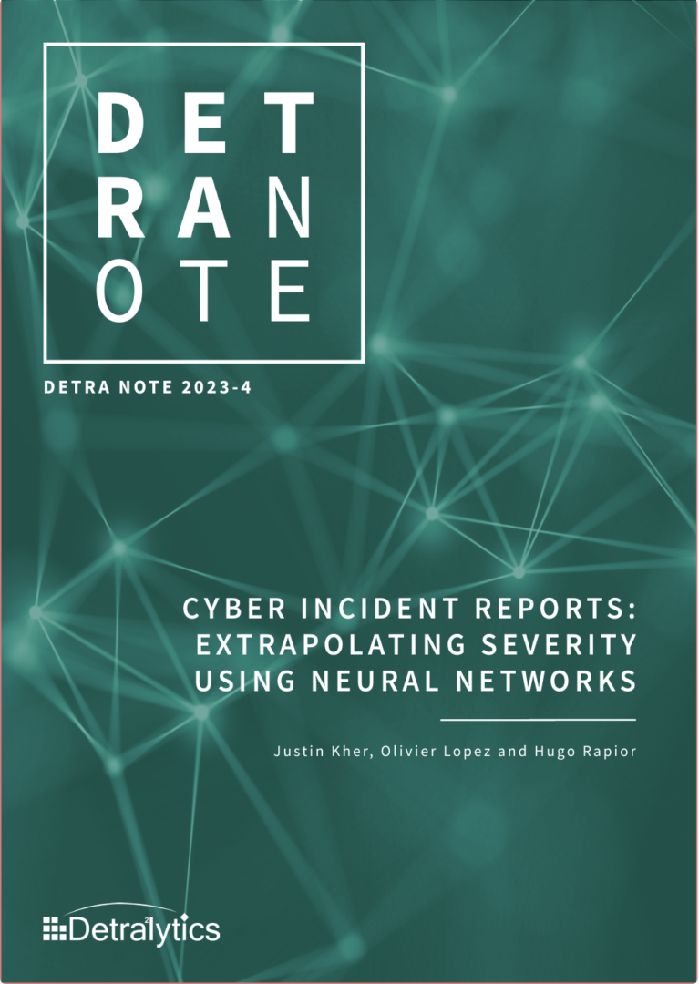 Cyber incident reports- Detralytics